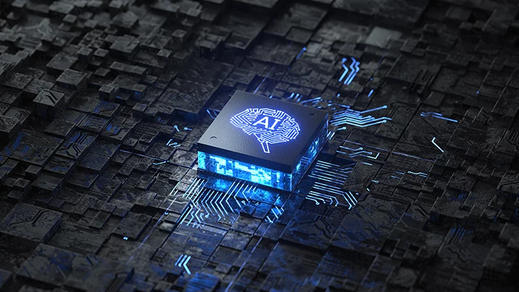 Image of an AI chipset