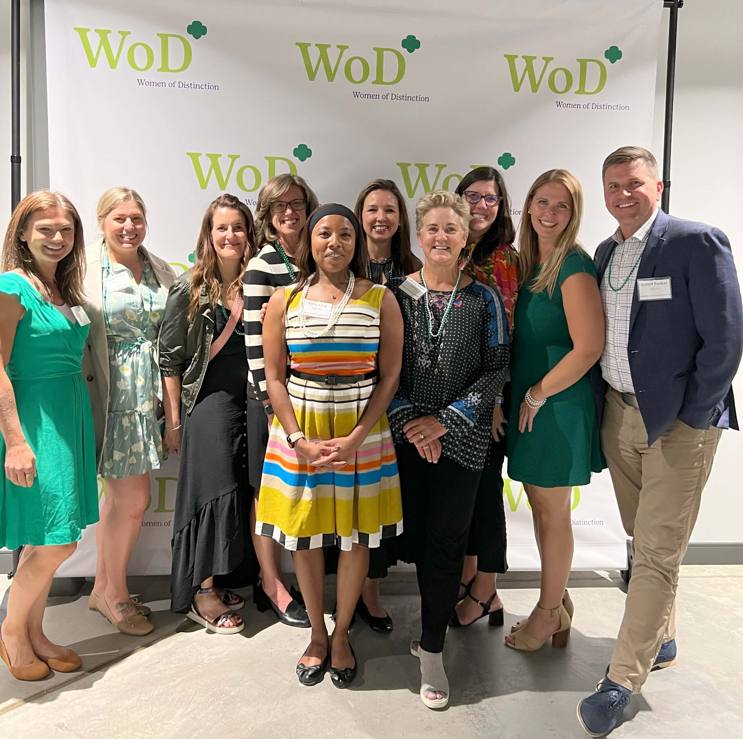 RevGeners pose at the Girl Scouts' Women of Distinction Event